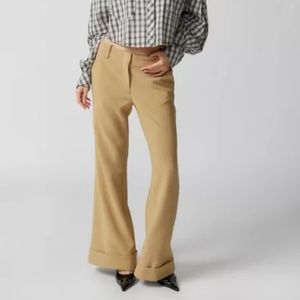 UO Iris Mid Rise Trouser Pant - Size 12